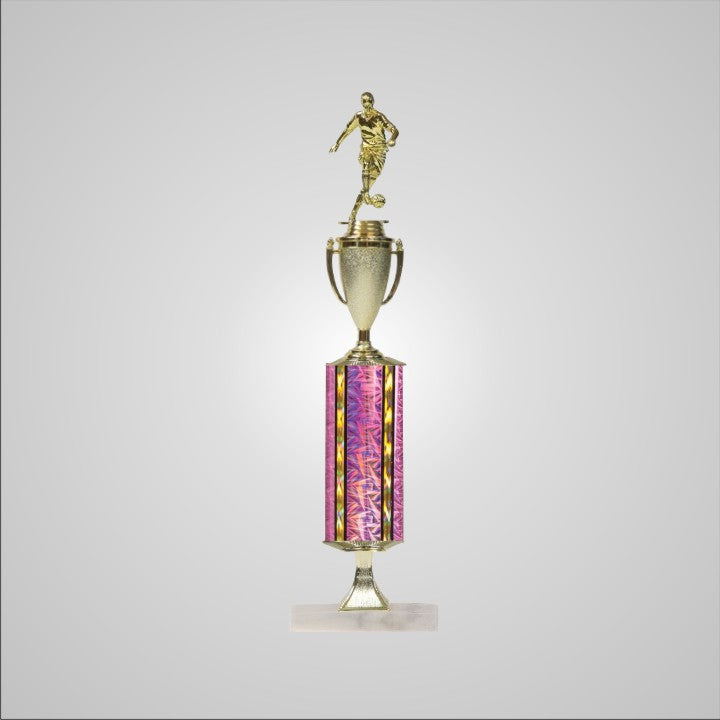 18.5" Trophy wide column with Riser and Cup