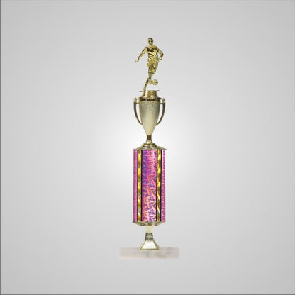 18.5" Trophy wide column with Riser and Cup