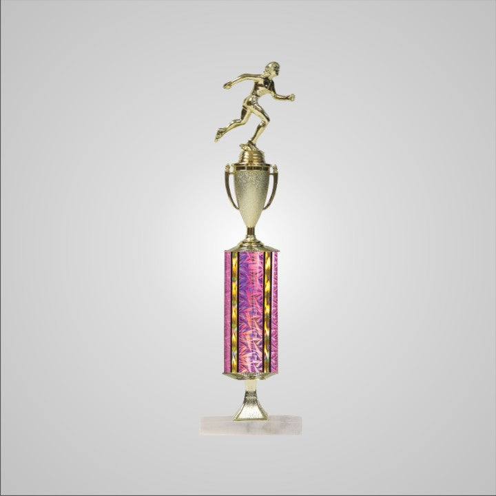 18.5" Trophy wide column with Riser and Cup