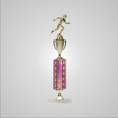 18.5" Trophy wide column with Riser and Cup