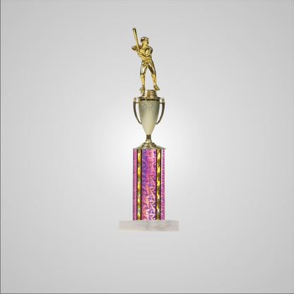 16.5" Trophy wide column with Cup