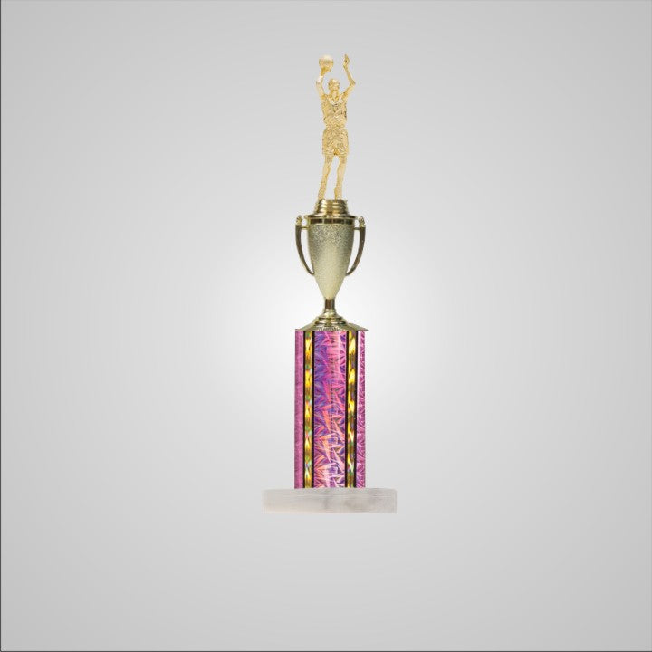 16.5" Trophy wide column with Cup