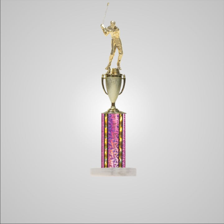 16.5" Trophy wide column with Cup