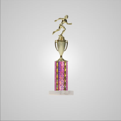 16.5" Trophy wide column with Cup