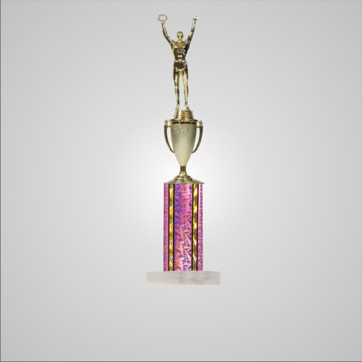 16.5" Trophy wide column with Cup