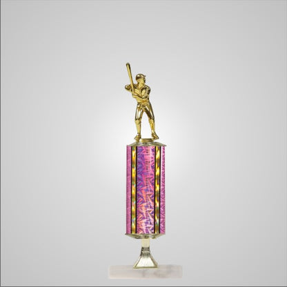 14" Trophy wide column with Riser