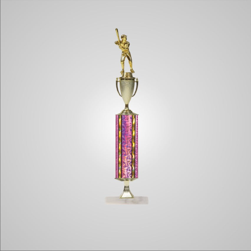 20.5" Trophy wide column with Riser and Cup