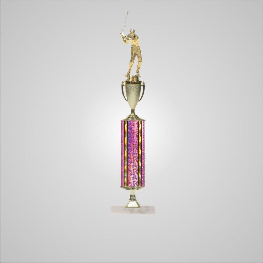 20.5" Trophy wide column with Riser and Cup