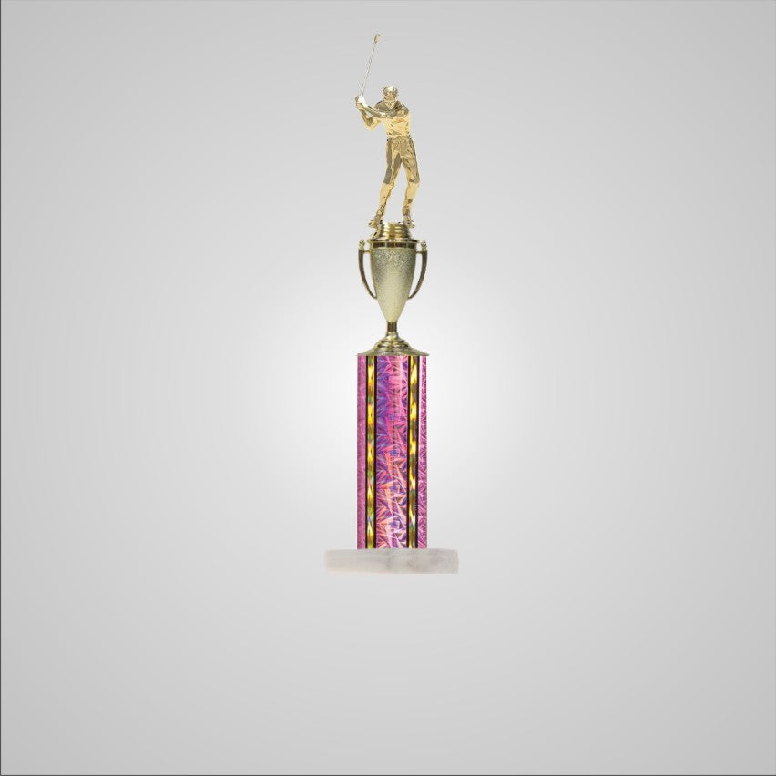 18.5" Trophy wide column with Cup