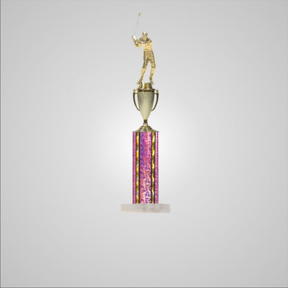 18.5" Trophy wide column with Cup
