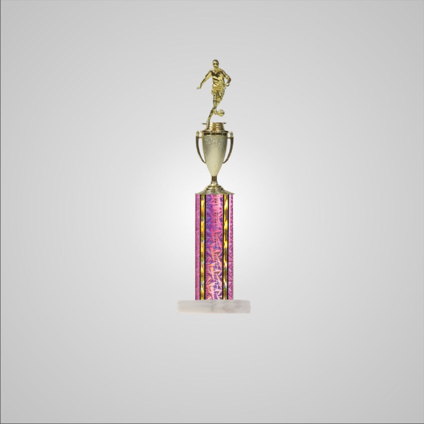 18.5" Trophy wide column with Cup