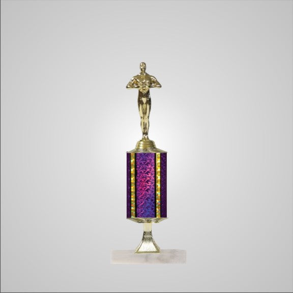 12" Trophy wide column with Riser