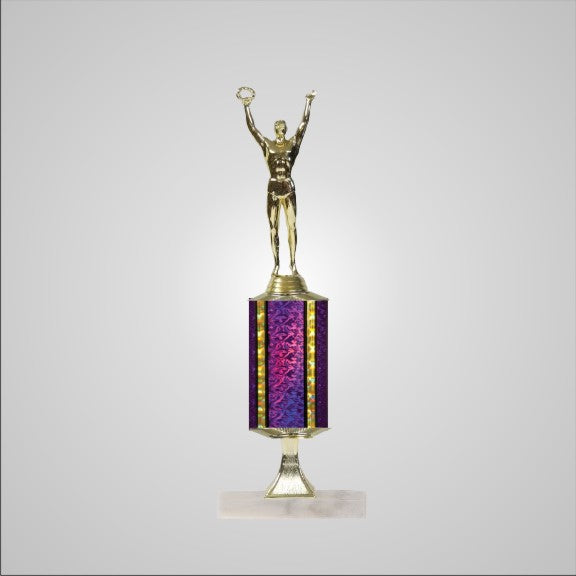 12" Trophy wide column with Riser