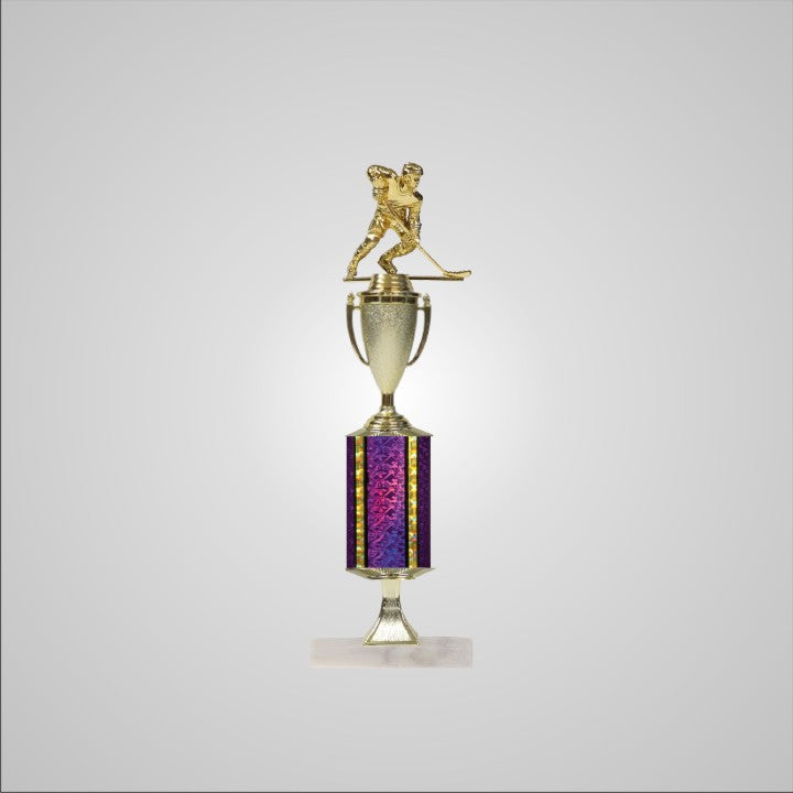 16.5" Trophy wide column with Riser and Cup