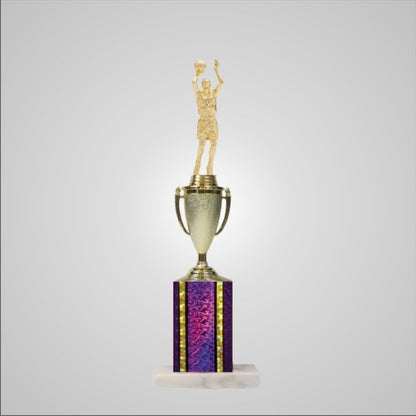 14.5" Trophy wide column with Cup