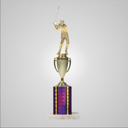 14.5" Trophy wide column with Cup