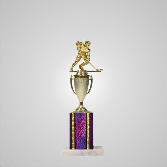 14.5" Trophy wide column with Cup