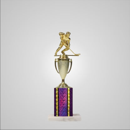 14.5" Trophy wide column with Cup