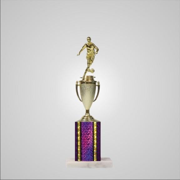 14.5" Trophy wide column with Cup
