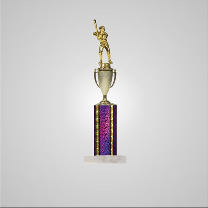 16.5" Trophy wide column with Cup