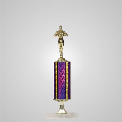 14" Trophy wide column with Riser