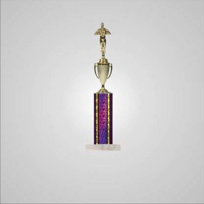 18.5" Trophy wide column with Cup