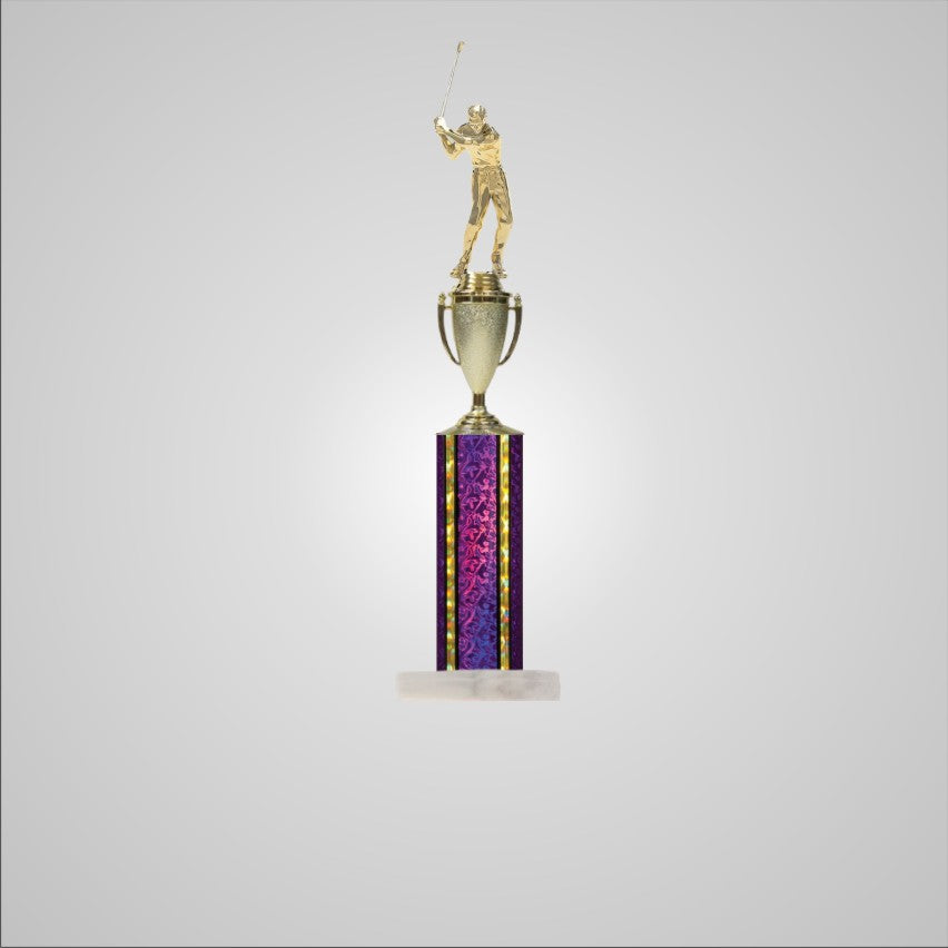 18.5" Trophy wide column with Cup