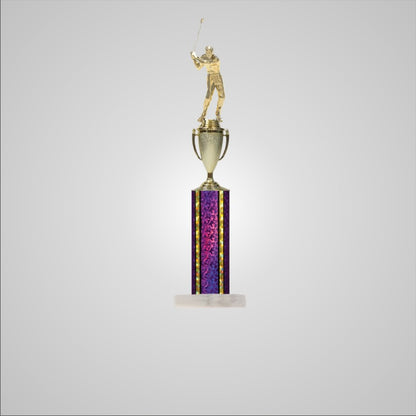 18.5" Trophy wide column with Cup