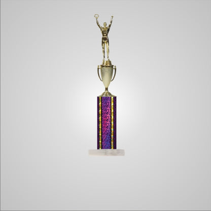 18.5" Trophy wide column with Cup