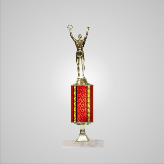 12" Trophy wide column with Riser