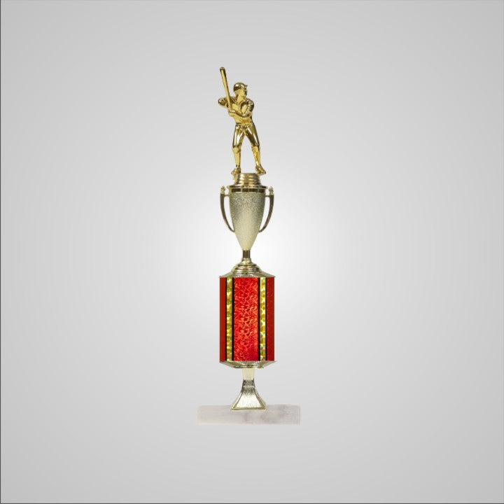 16.5" Trophy wide column with Riser and Cup