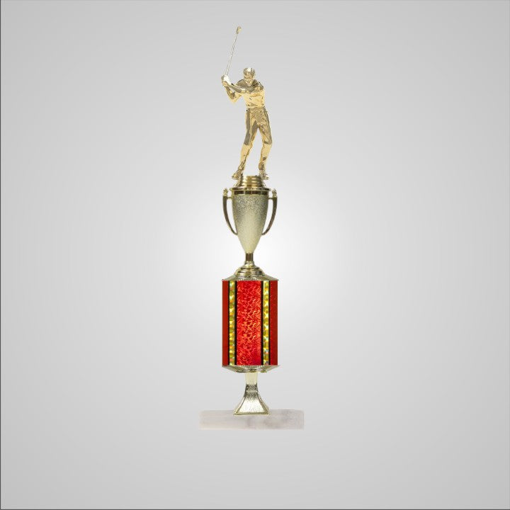 16.5" Trophy wide column with Riser and Cup