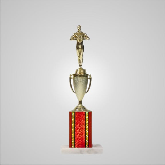 14.5" Trophy wide column with Cup