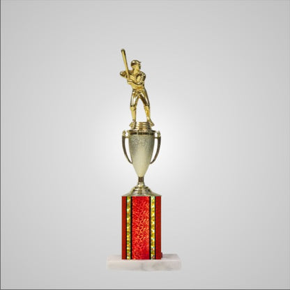 14.5" Trophy wide column with Cup