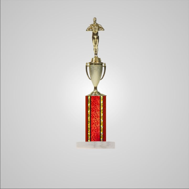 16.5" Trophy wide column with Cup