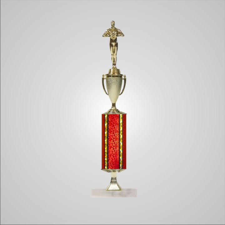 18.5" Trophy wide column with Riser and Cup