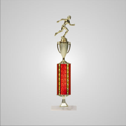 18.5" Trophy wide column with Riser and Cup