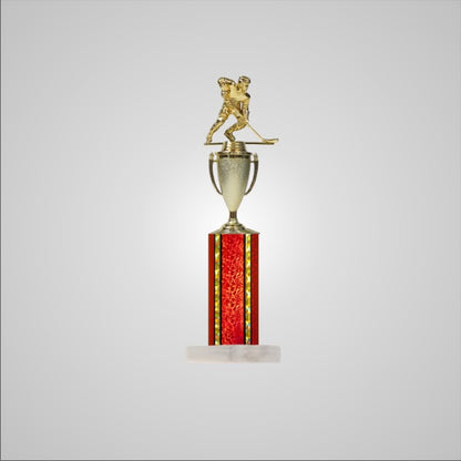 16.5" Trophy wide column with Cup
