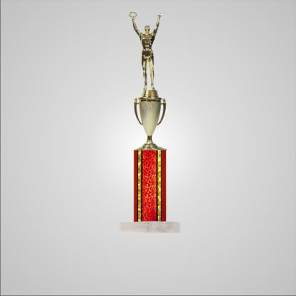 16.5" Trophy wide column with Cup