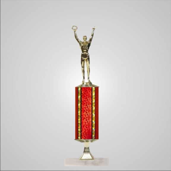 18.5" Trophy wide column with Riser and Cup