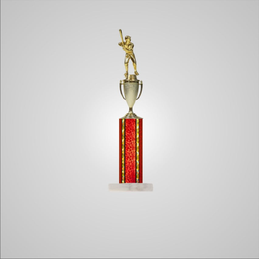 18.5" Trophy wide column with Cup