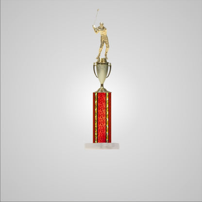 18.5" Trophy wide column with Cup
