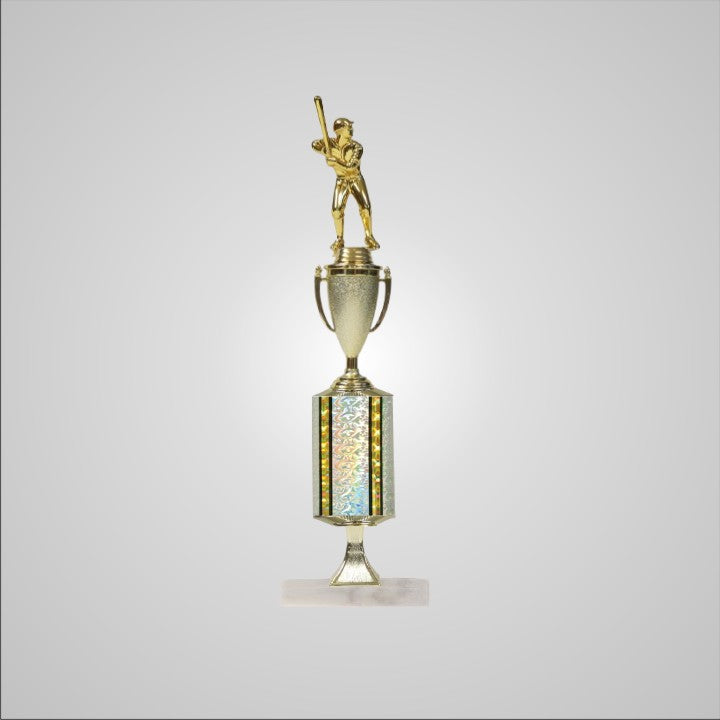 16.5" Trophy wide column with Riser and Cup