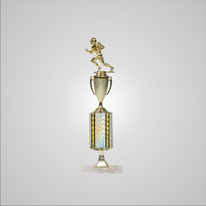 16.5" Trophy wide column with Riser and Cup