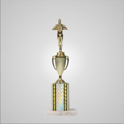14.5" Trophy wide column with Cup