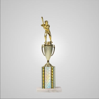 14.5" Trophy wide column with Cup