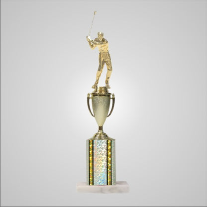 14.5" Trophy wide column with Cup