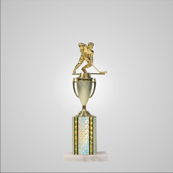 14.5" Trophy wide column with Cup