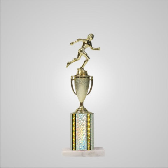 14.5" Trophy wide column with Cup