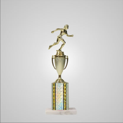 14.5" Trophy wide column with Cup